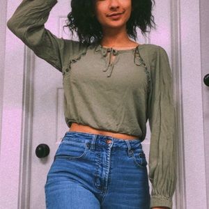 Cute Green Top